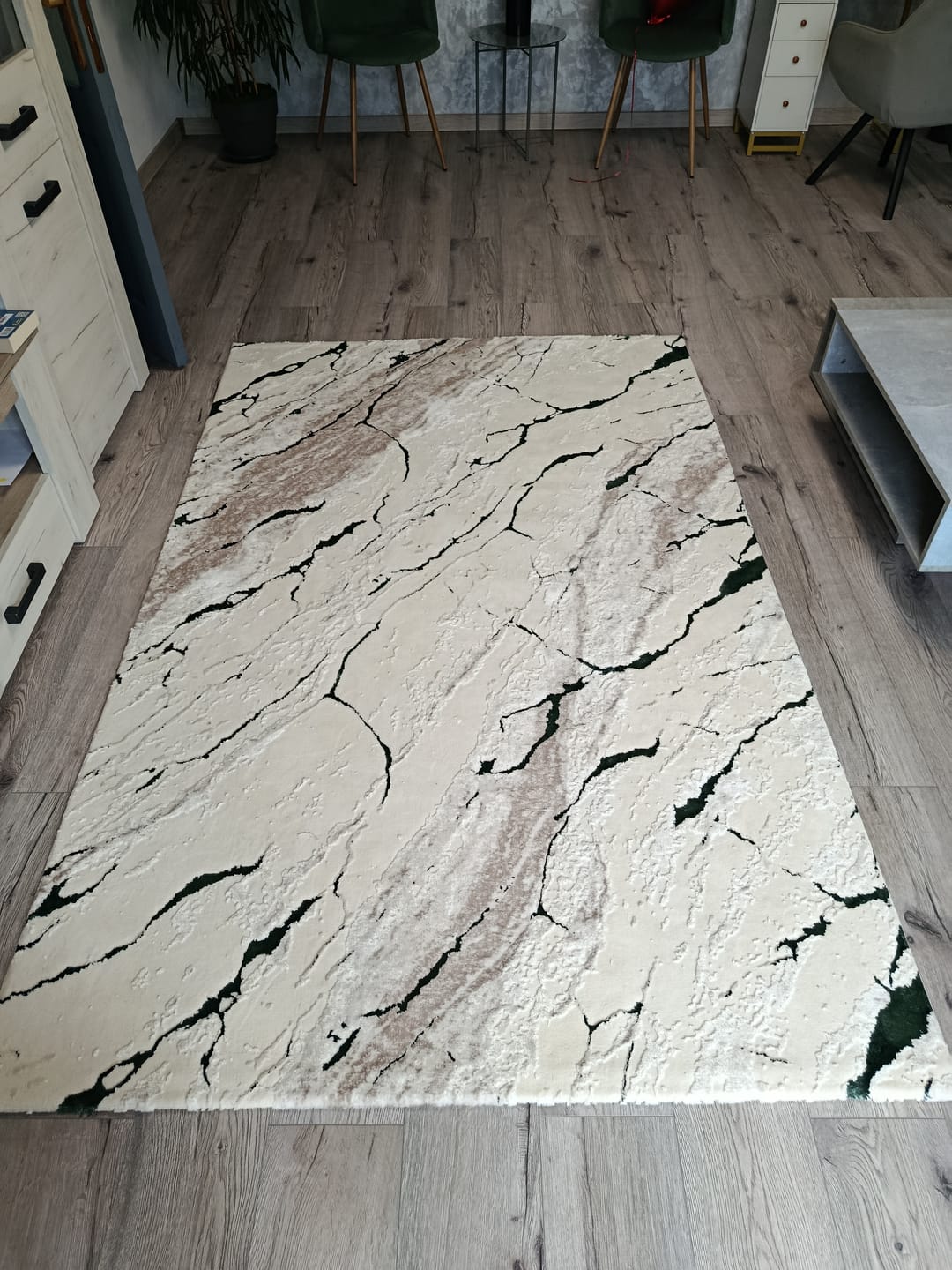 Customer photo review of Covor, Asia Adamo ,Living, Verde Crem Moderne ,Premium - T190A