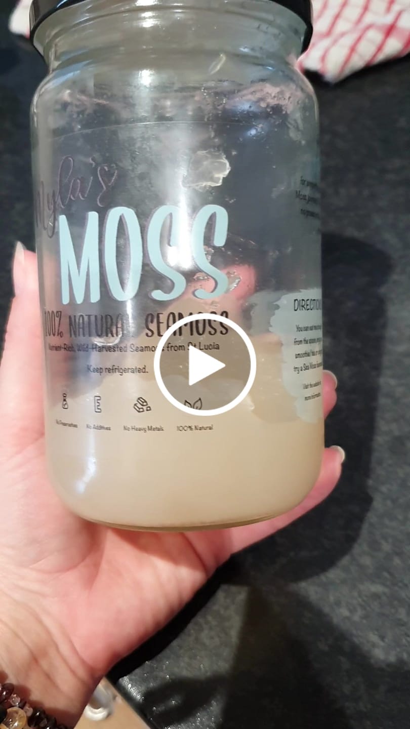 Customer video review of Seamoss Gel
