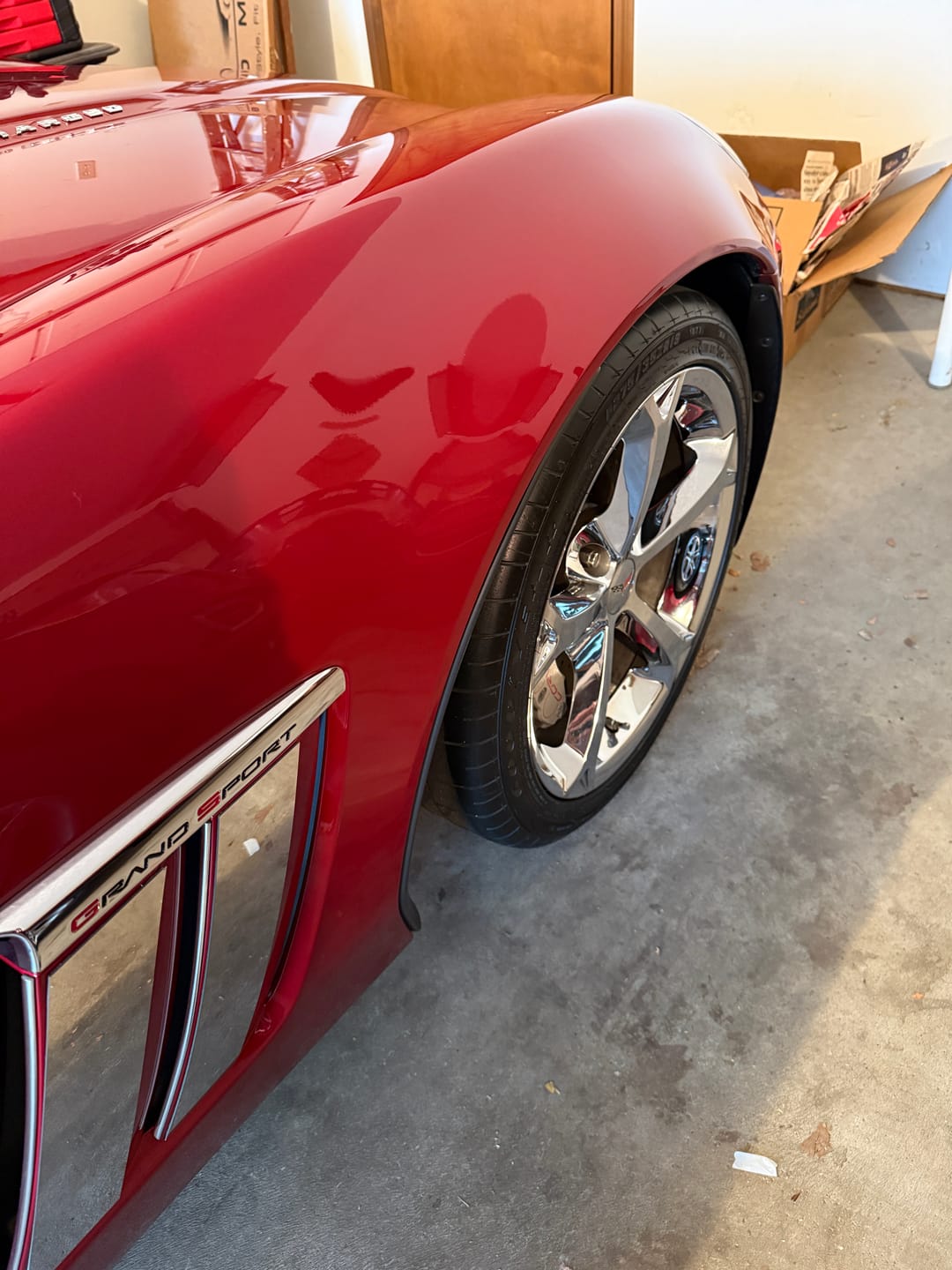 Customer photo review of Decked Out Tire Dressing - 16 oz.