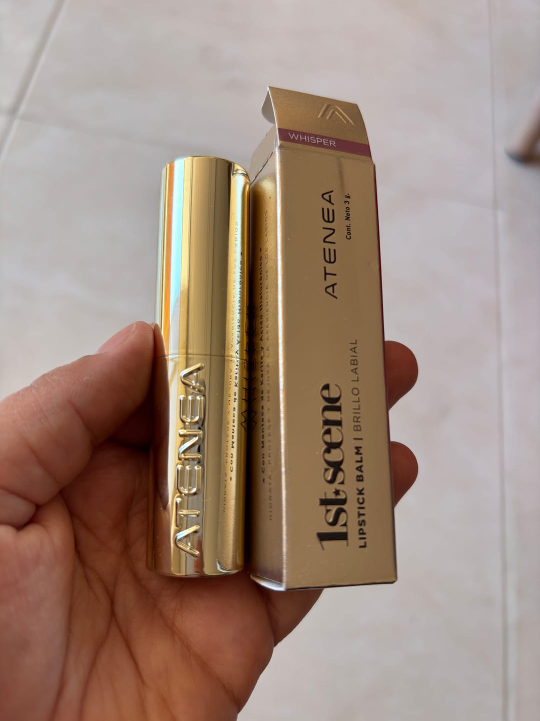 Customer photo review of Lipstick balm 1st Scene