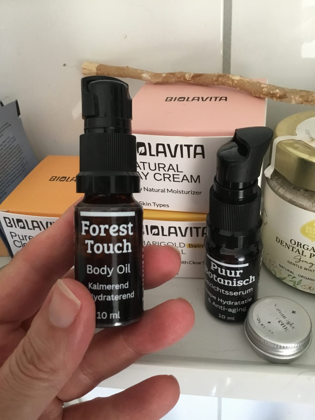 Customer photo review of Forest Touch Body Oil