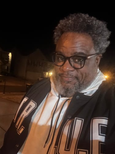 Customer photo review of Custom Black White-Gray Letterman Solider Classic Style Varsity Full-Snap Jacket