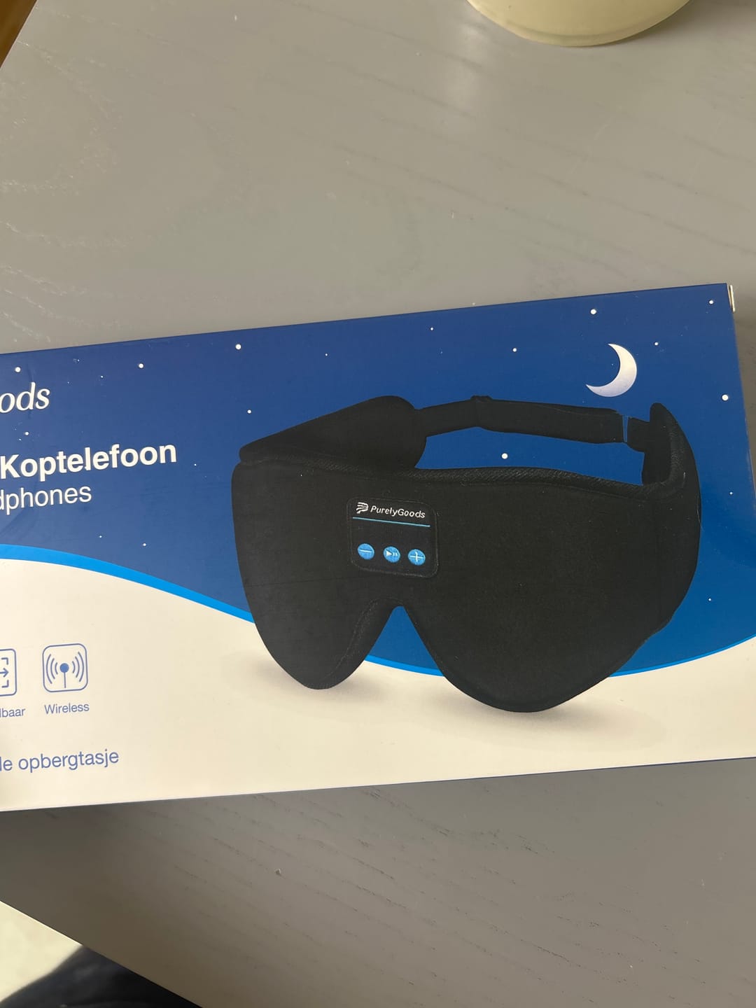 Customer photo review of PurelyGoods Slaapmasker Bluetooth