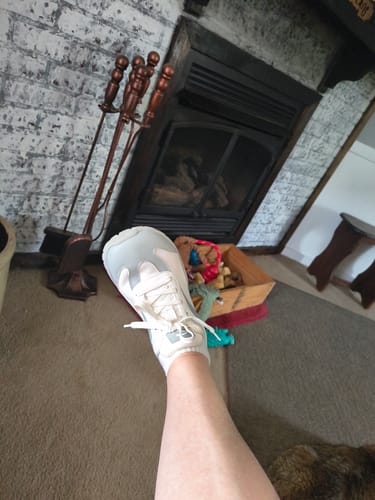 Customer photo review of Hickory - Wide Toe Sneakers
