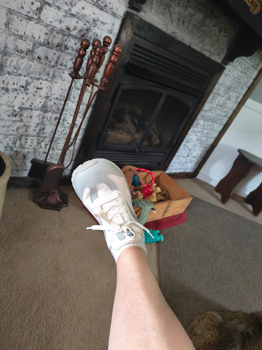Customer photo review of Hickory - Wide Toe Sneakers
