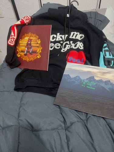 Customer photo review of Lucky Mee I See Ghosts Hoodie