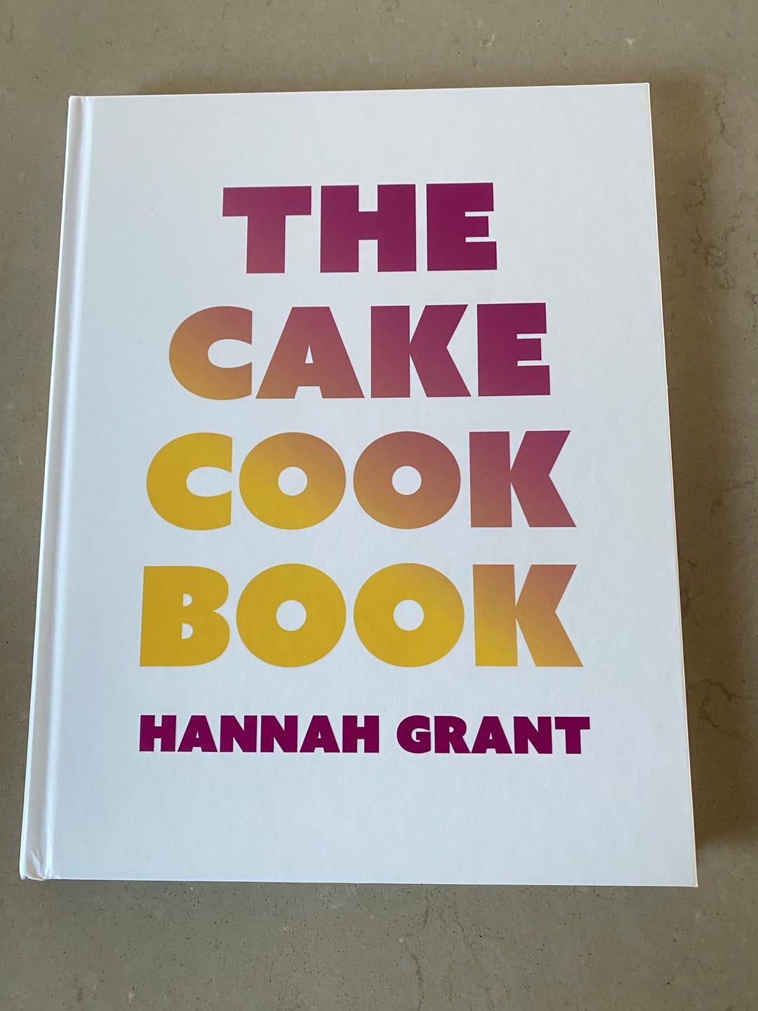 Customer photo review of The Cake Cookbook (Dansk)