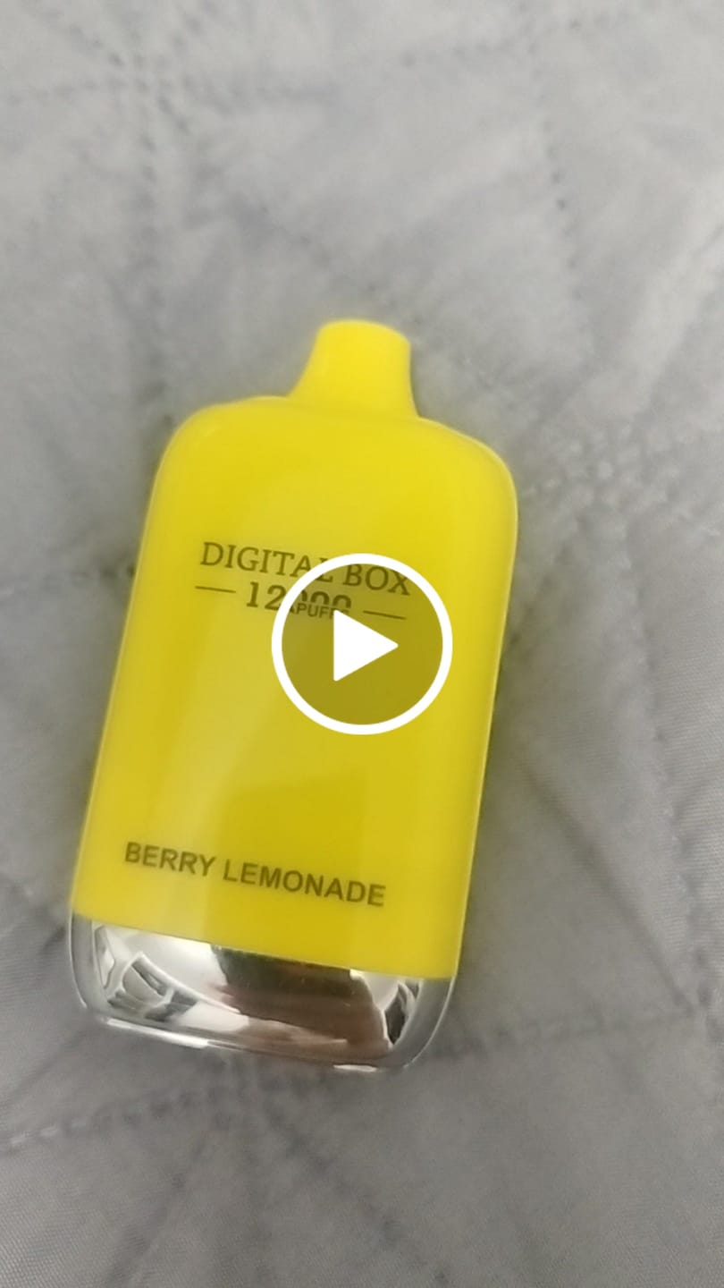 Customer video review of Fumot Digital Box 12000- Berry Lemonade