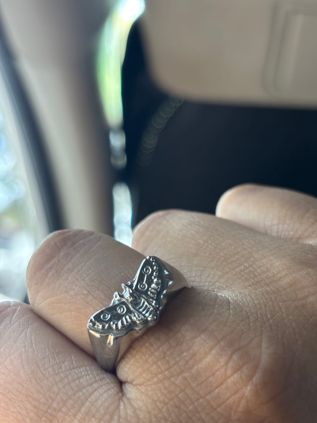 Customer photo review of MOTH RING
