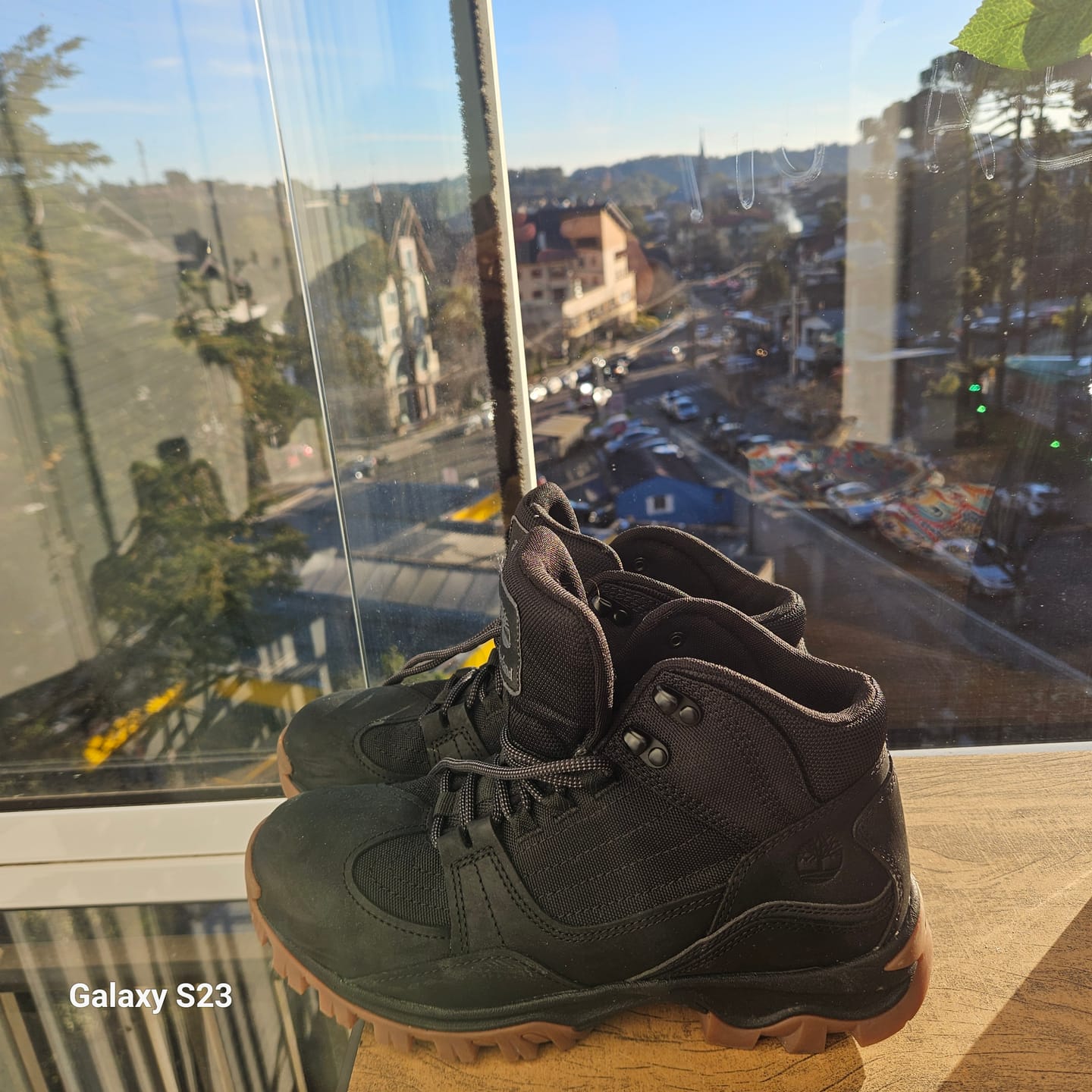 Customer photo review of Botas Timberland Mt. Maddsen Mid Lace Negro Marrón