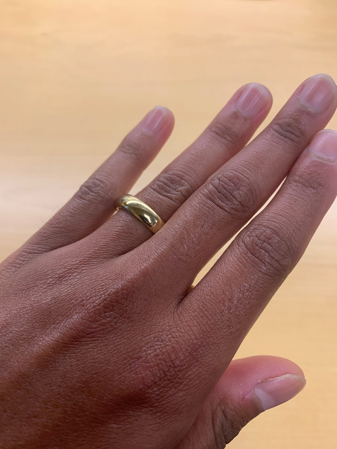 Customer photo review of Classic Stacking Ring