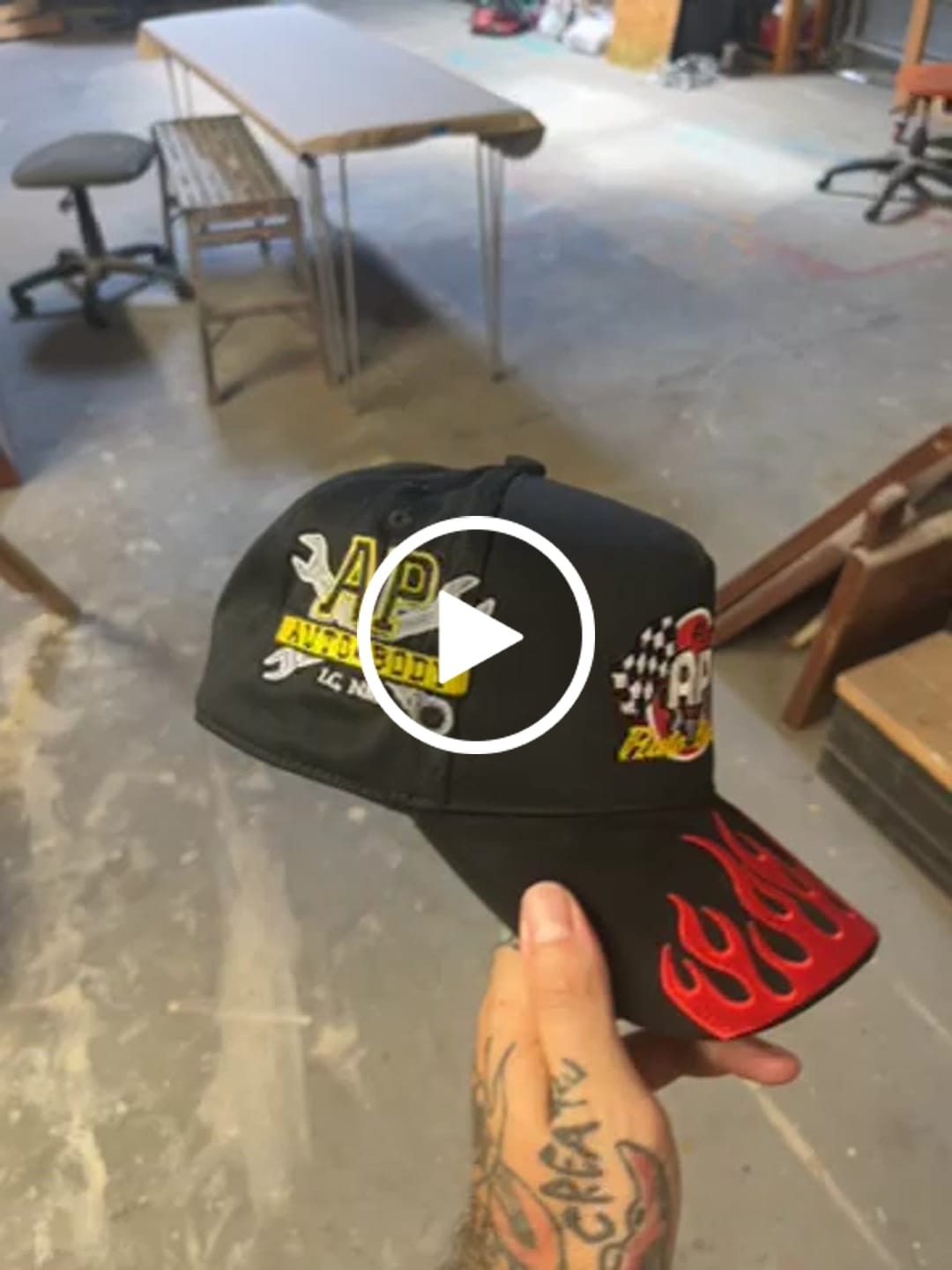 Customer video review of Flame Suede Brim Embroidery K-frame