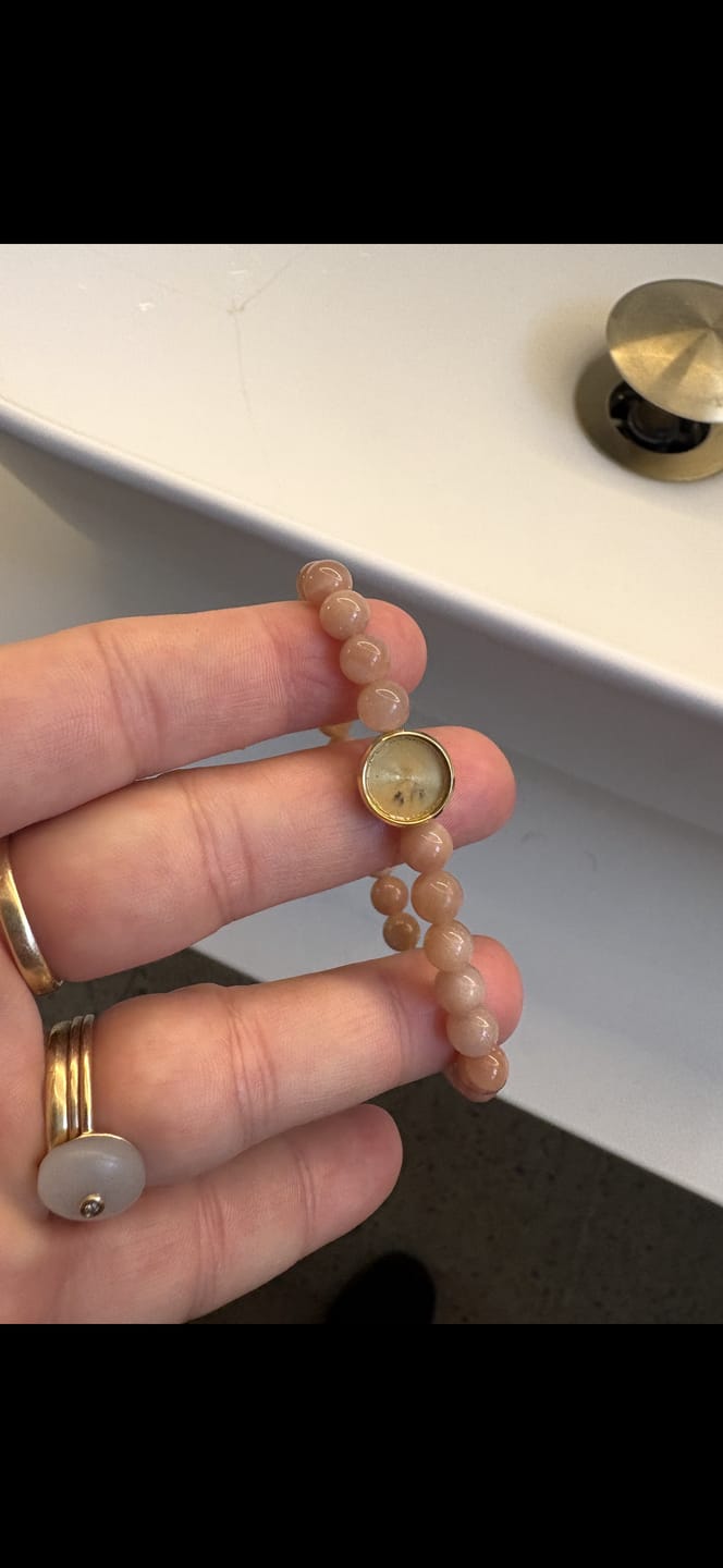 Customer photo review of Soleil Brilliance Bracelet in Gold