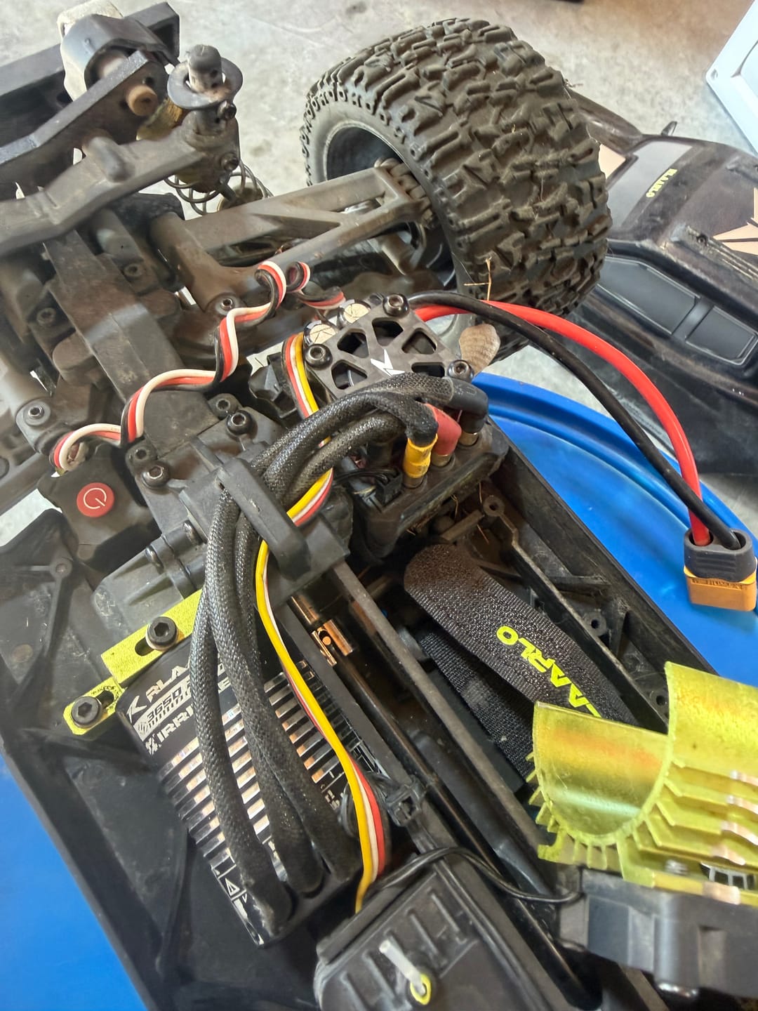 Customer photo review of Brushless Motor Spare Part for RC Car