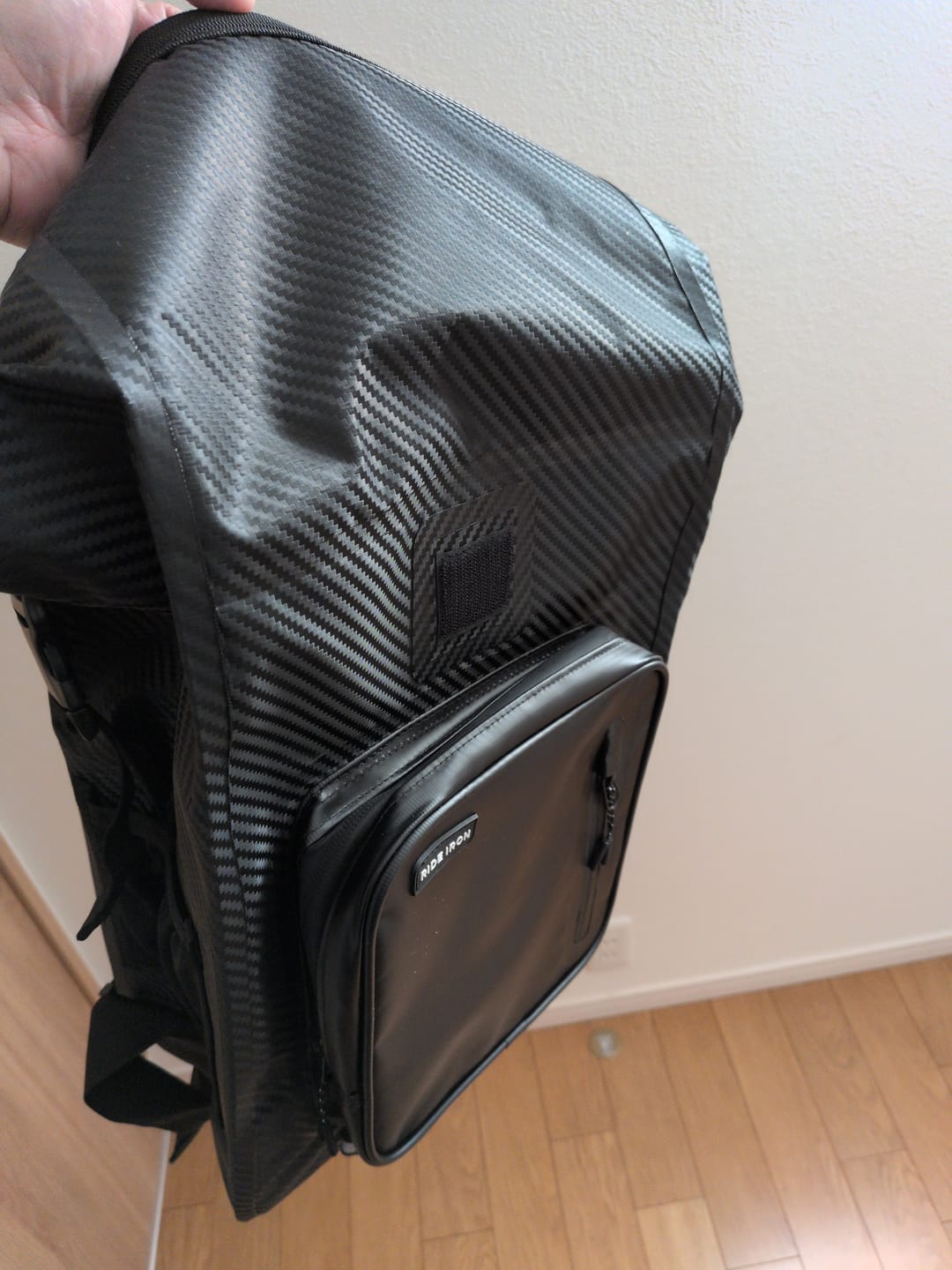Customer photo review of RIDEIRON カジュアル防水バックパック | MB8007