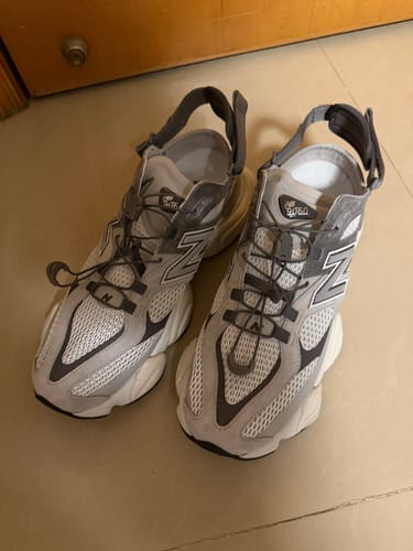 Customer photo review of New Balance SUMMER GRAY U90603FA 網布 麂皮 涼鞋