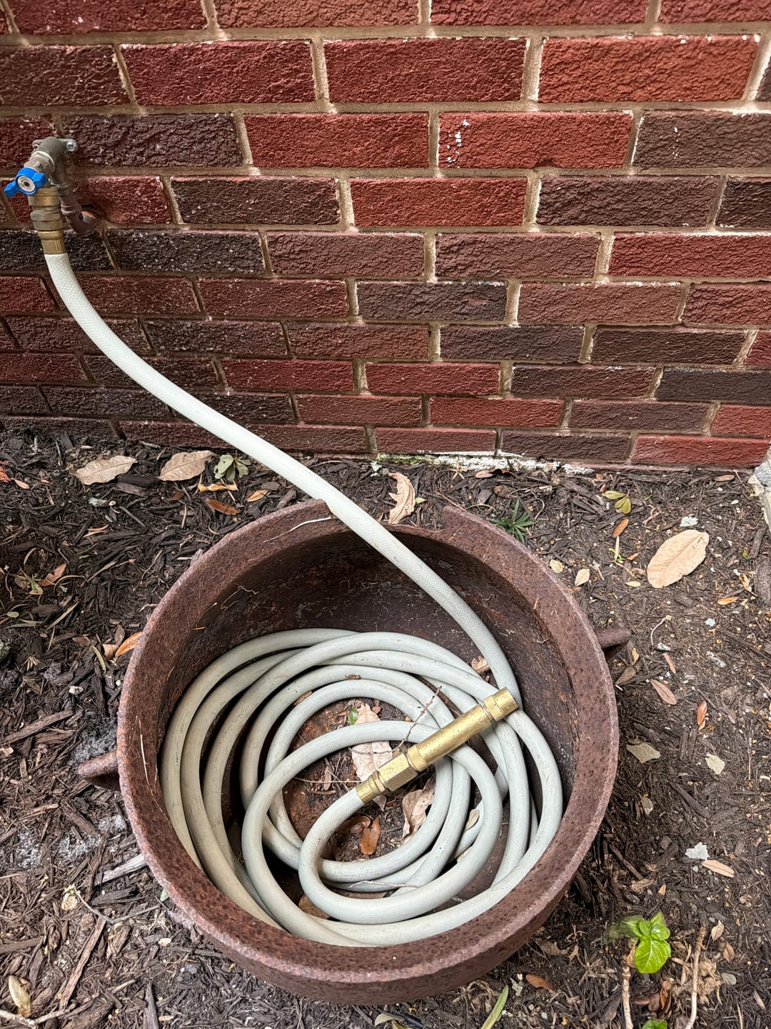 Customer photo review of Brass Hose Nozzle