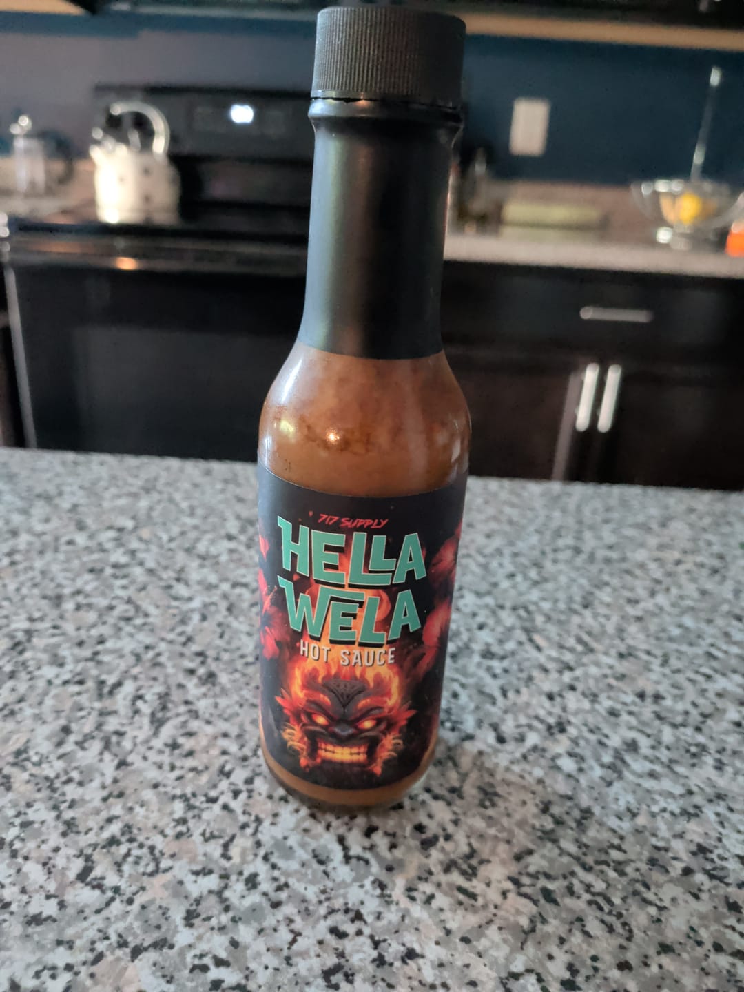 Customer photo review of Hella Wela Hot Sauce - USA Grown & Made