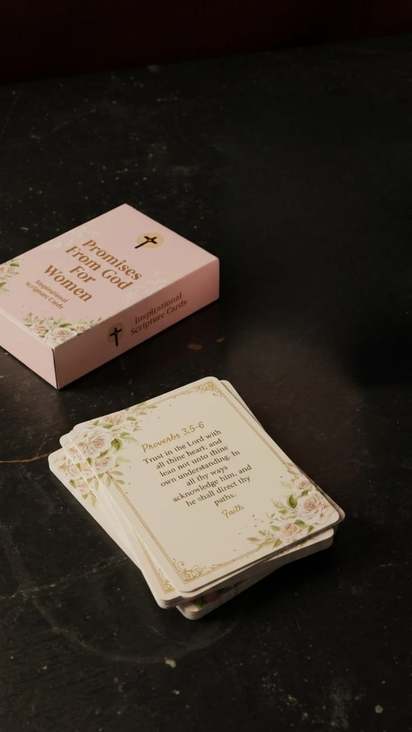 Customer photo review of Promises From God for Women, Inspirational Scripture Cards (Boxes of Blessings)