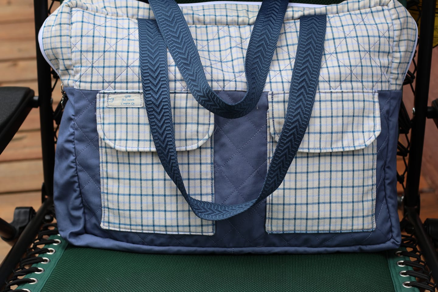 Customer photo review of Blue Haze - Trailmark Jacquard Webbing