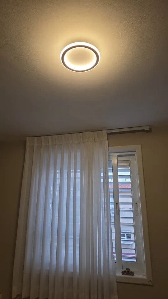 Customer photo review of Plafon LED okrągły – nowoczesna minimalistyczna lampa sufitowa do sypialni i salonu | LUNARA