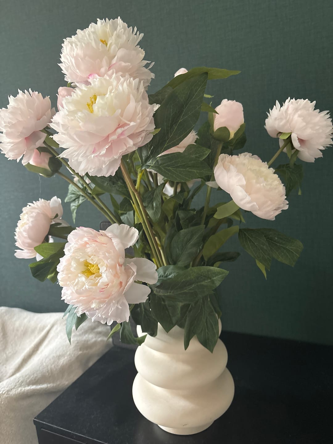 Customer photo review of Zijden Pioenrozen - Lichtroze