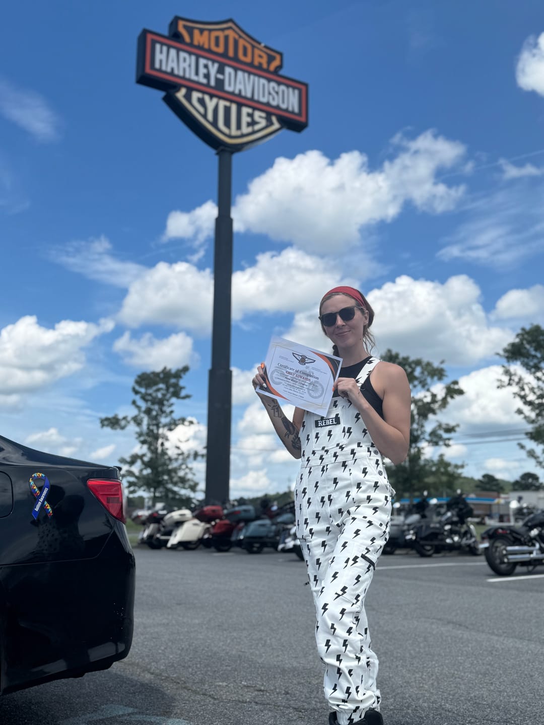 Customer photo review of Women's Overall in Bowie