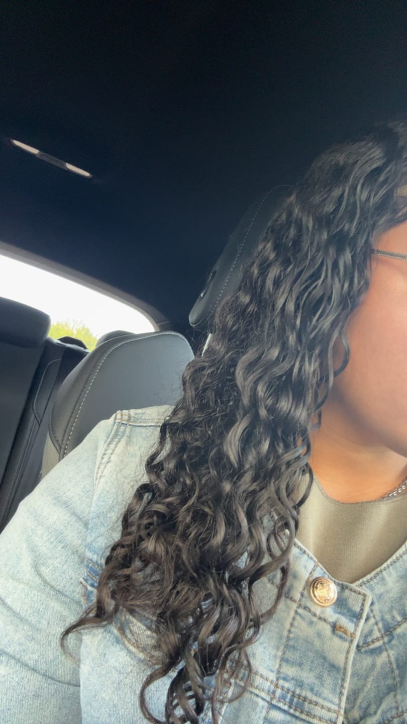 Customer photo review of Cee Cee Hair Repair Mask