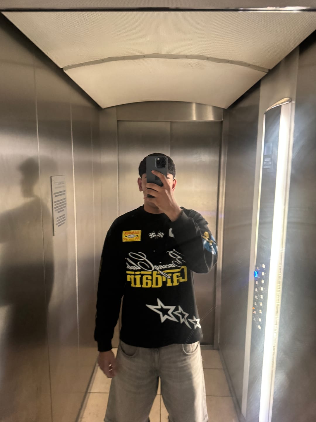 Customer photo review of Racing Club Long Sleeve - Black