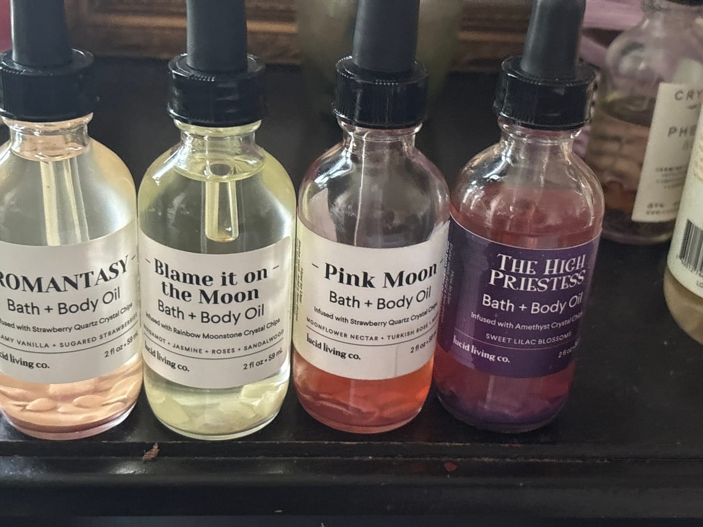 Customer photo review of The High Priestess Bath & Body Oil