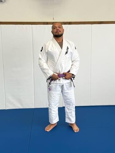 Customer photo review of Core White Brazilian Jiu Jitsu Mens BJJ Gi