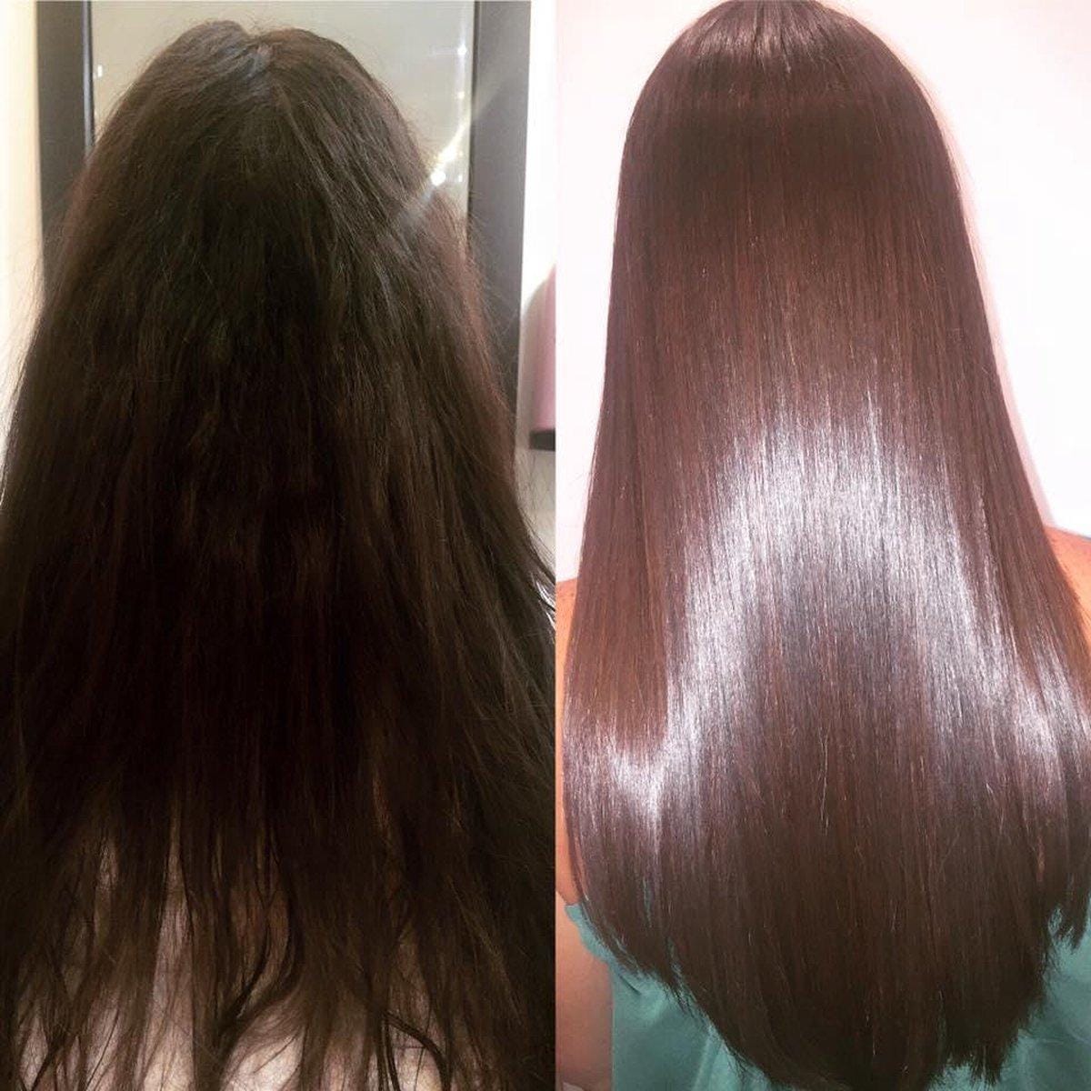 Customer photo review of Japanische Keratin Honma Tokyo Coffee Premium