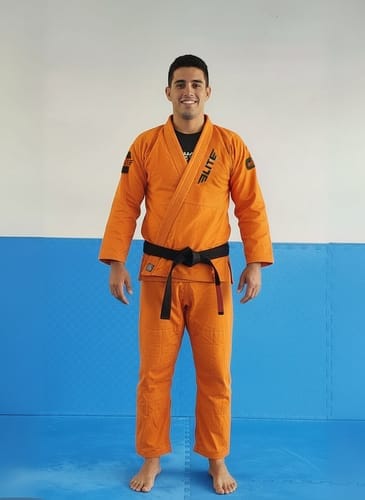 Customer photo review of Core Orange Brazilian Jiu Jitsu Mens BJJ Gi