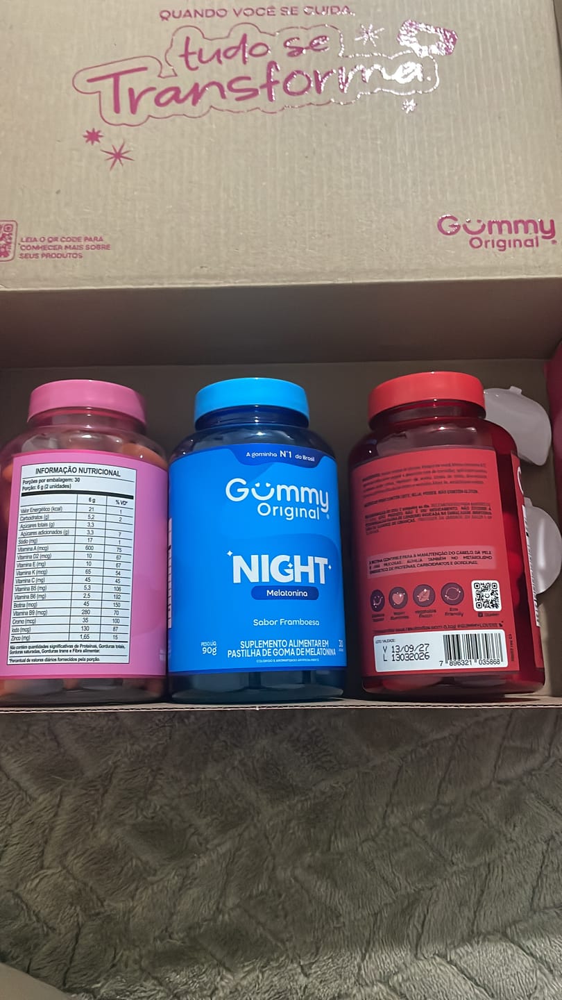 Customer photo review of Gummy Hair® - Tutti-Frutti 180 g