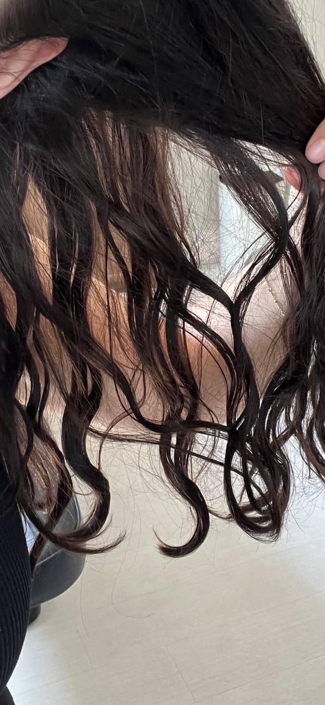 Customer photo review of Cee Cee Hair Repair Mask