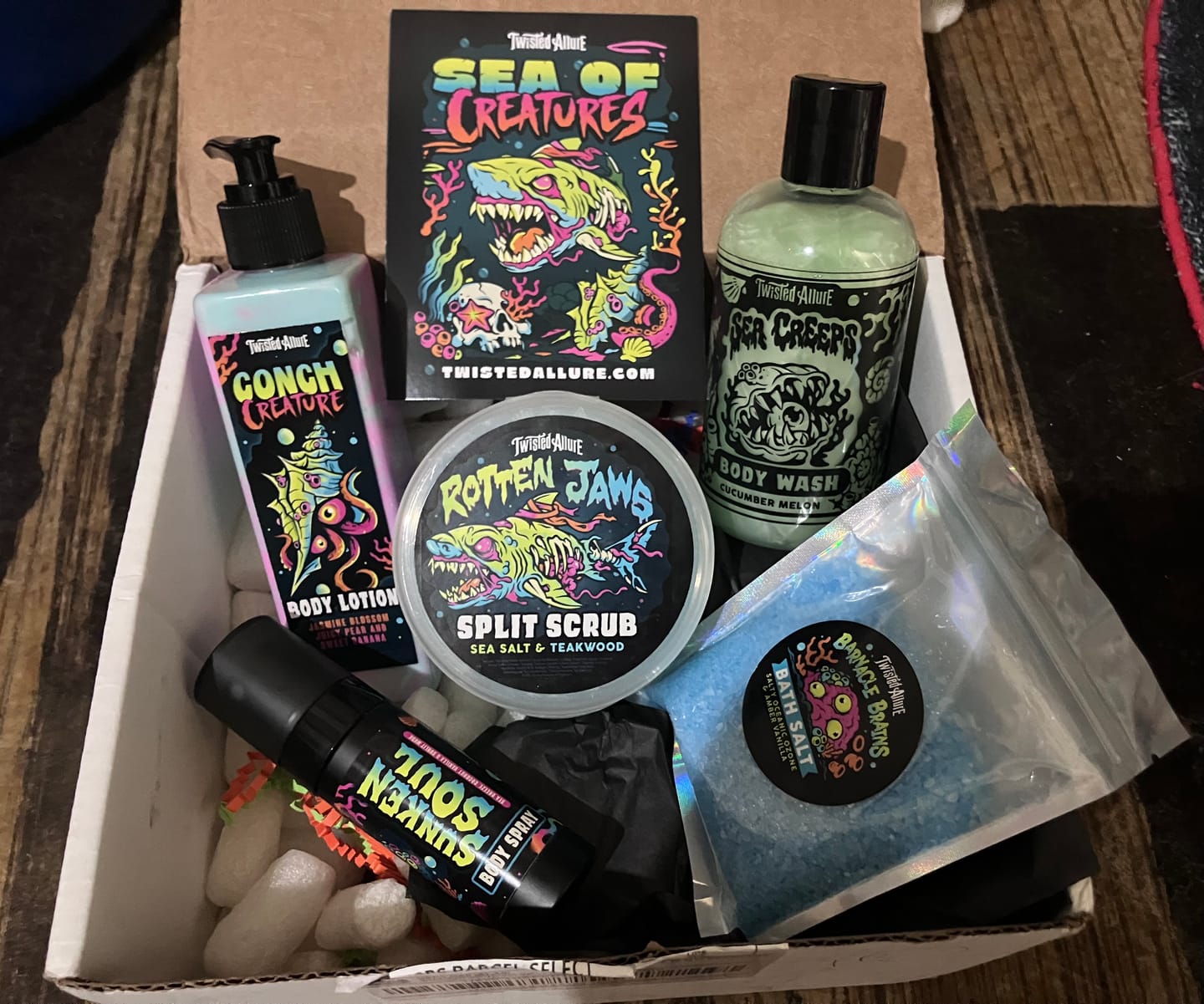 Customer photo review of Monthly Subscription Box