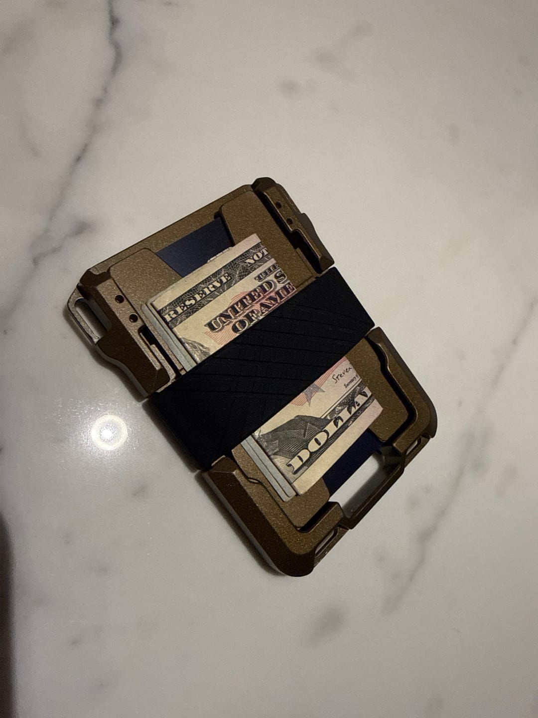 Customer photo review of M1 Maverick™ Wallet - Spec-Ops - Special Edition - Burnt Bronze