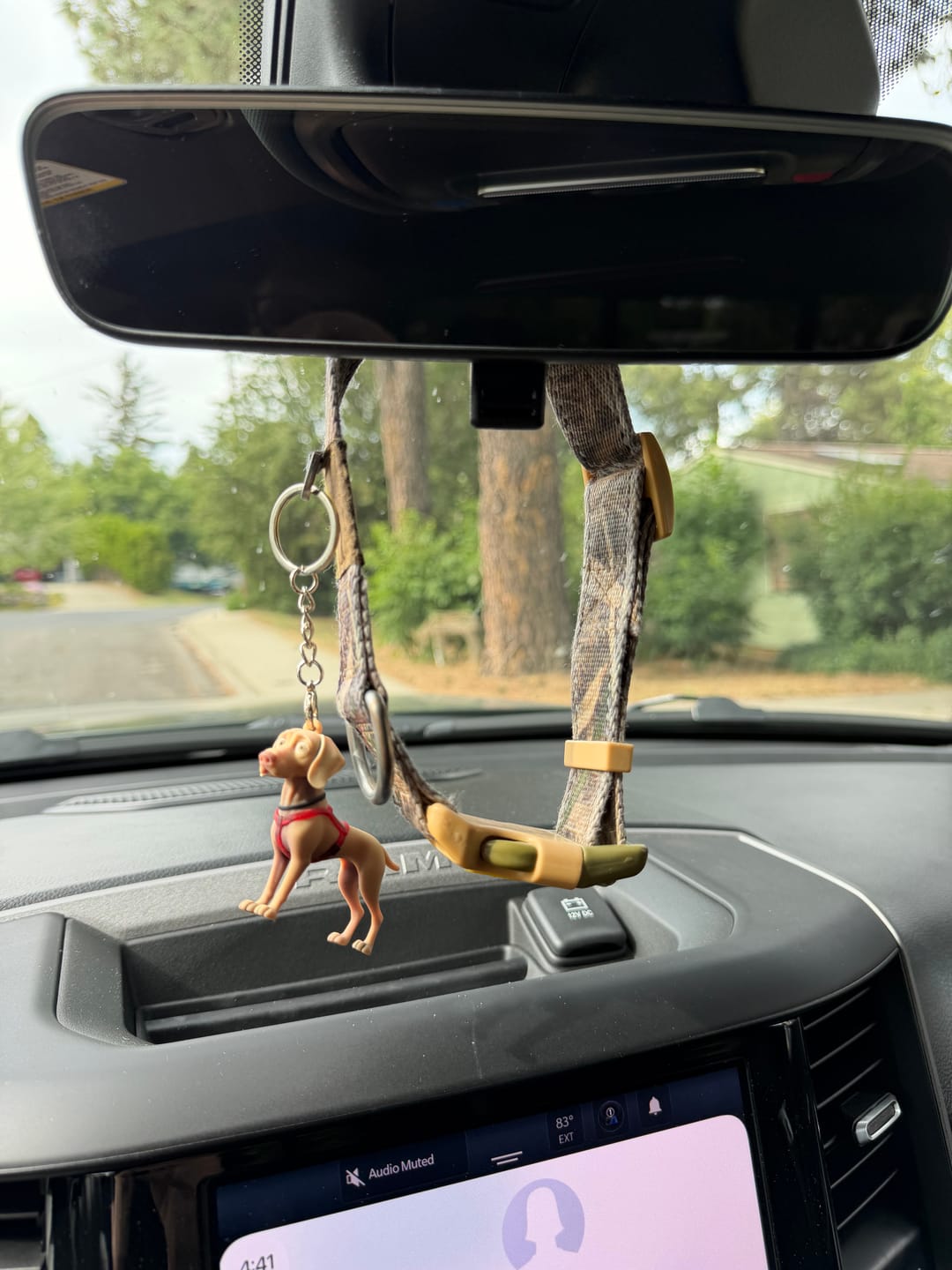 Customer photo review of Custom 3D Pet Figure Keychain & Bag Charm - Take Them Everywhere