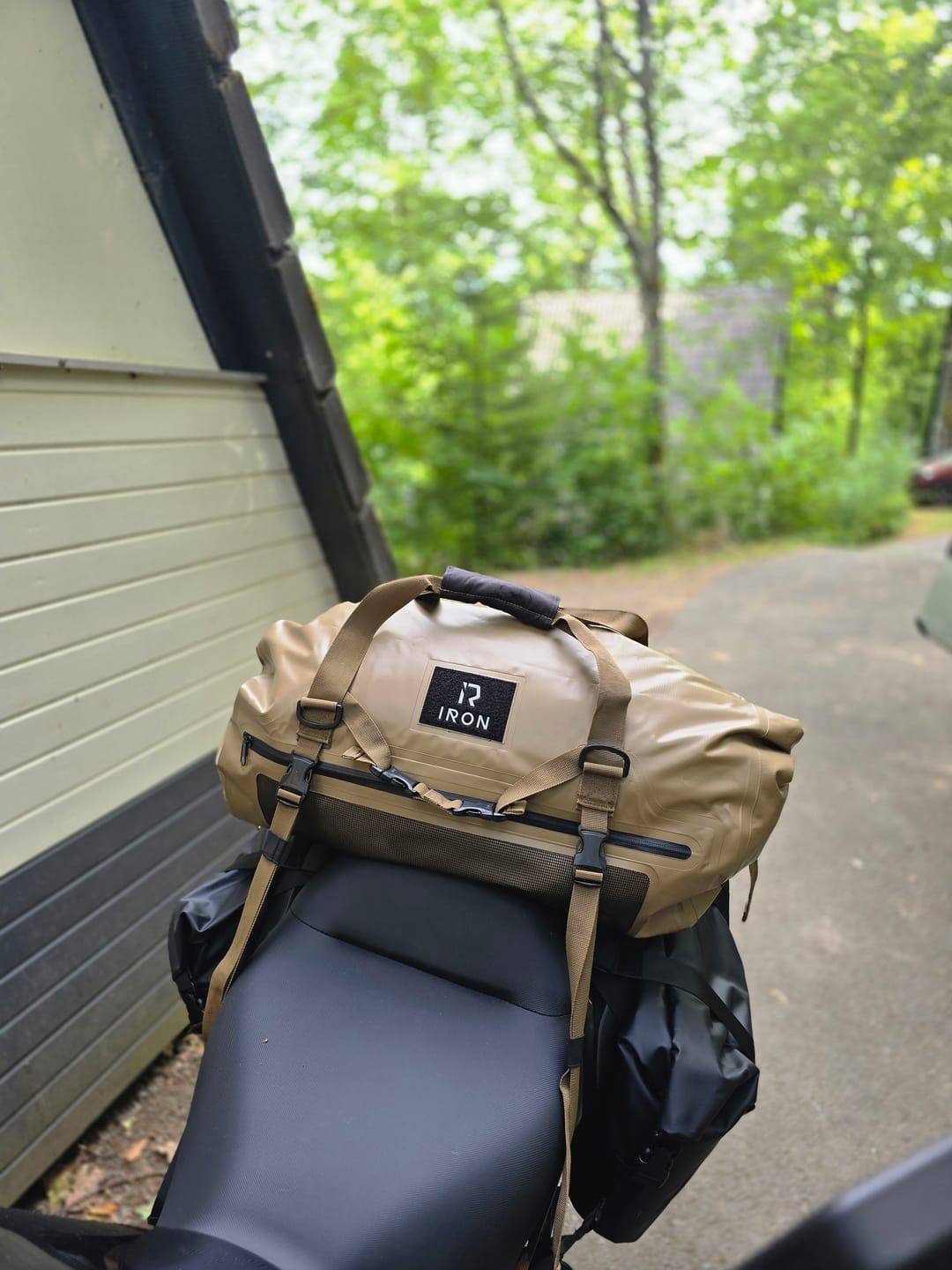 Customer photo review of RIDEIRON Waterproof Large Capacity Motorcycle Travel Dry Bag | BAG007