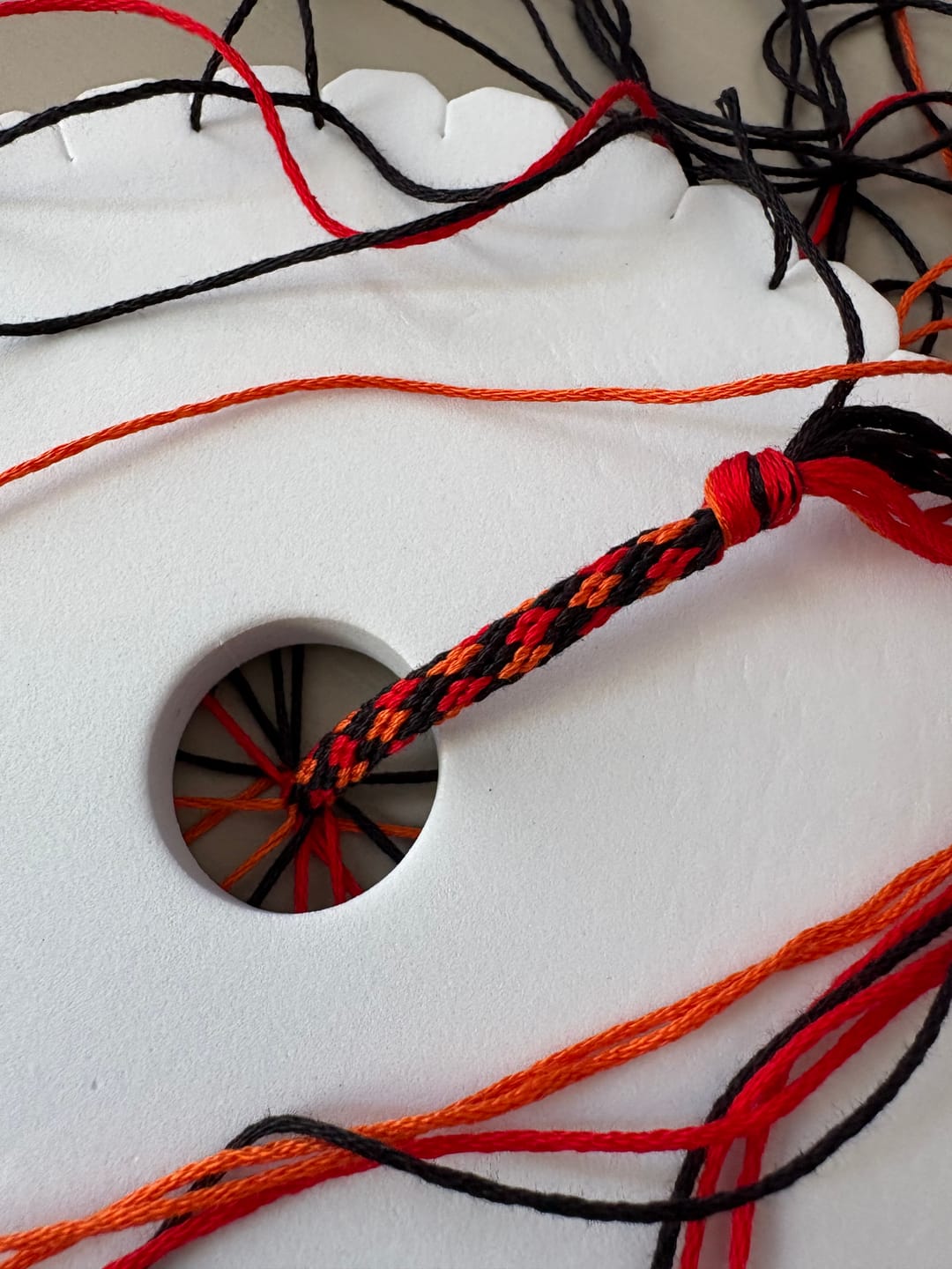Customer photo review of Kumihimo Bracelet Kit
