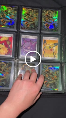 Customer video review of Old Japan Sky God Holo Card Sleeves (70 PCS)