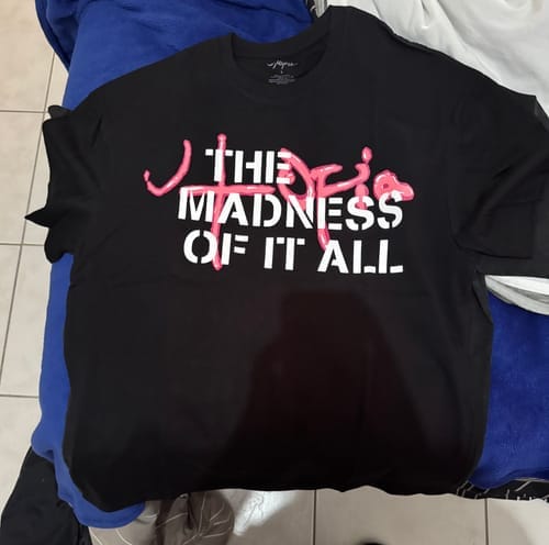 Customer photo review of Travis Scott Utopia x St Michael 1A Tee