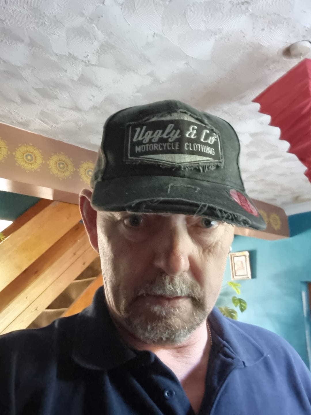 Customer photo review of Diamond Logo Black Baseball Cap