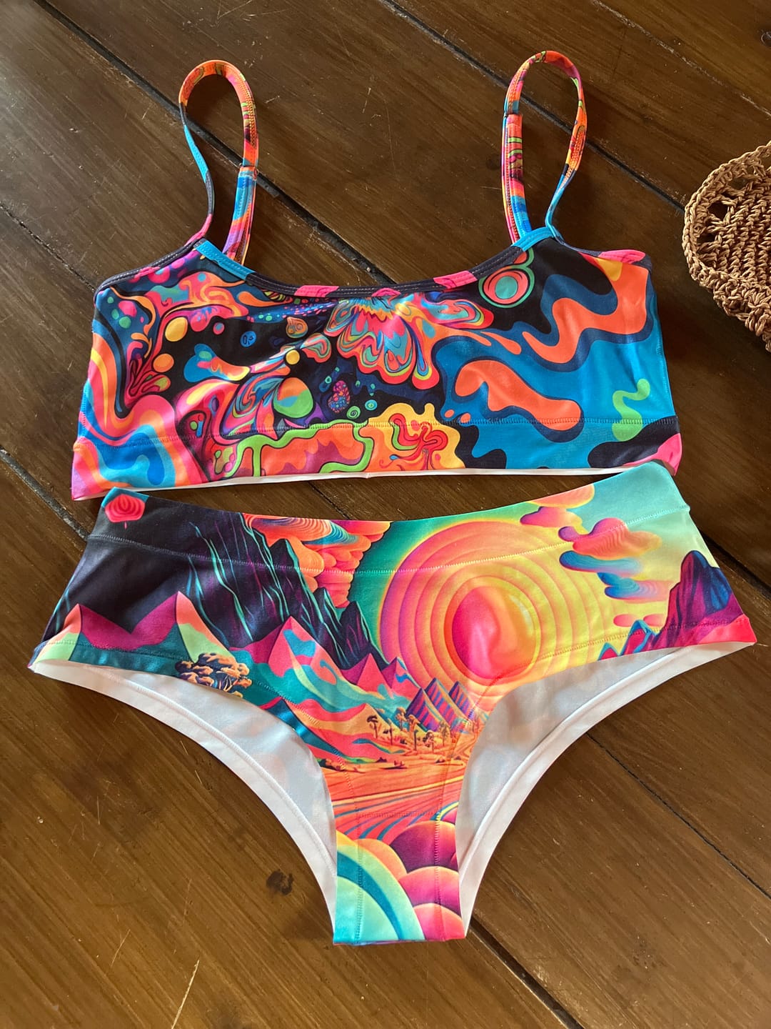Customer photo review of Brassière bretelles droites Equinoxe