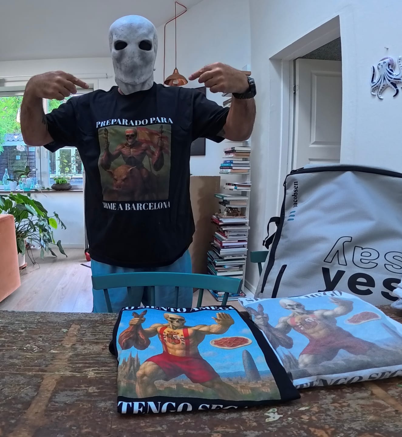 Customer photo review of Camiseta Lo siento amego (unidades limitadas)