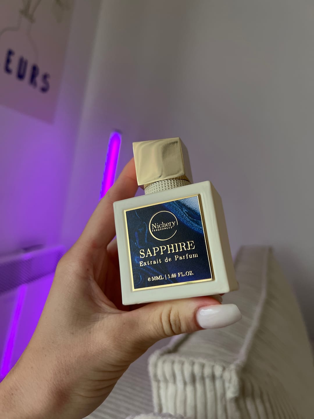 Customer photo review of Nichery Sapphire Extrait de Parfum - Unisex 50ml NEW RELEASE