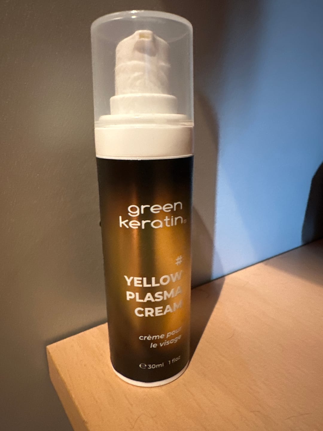 Customer photo review of Yellow Plasma Crème