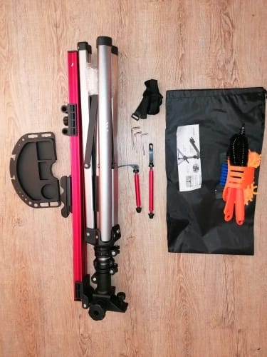 Customer photo review of Professionele fiets montagestandaard