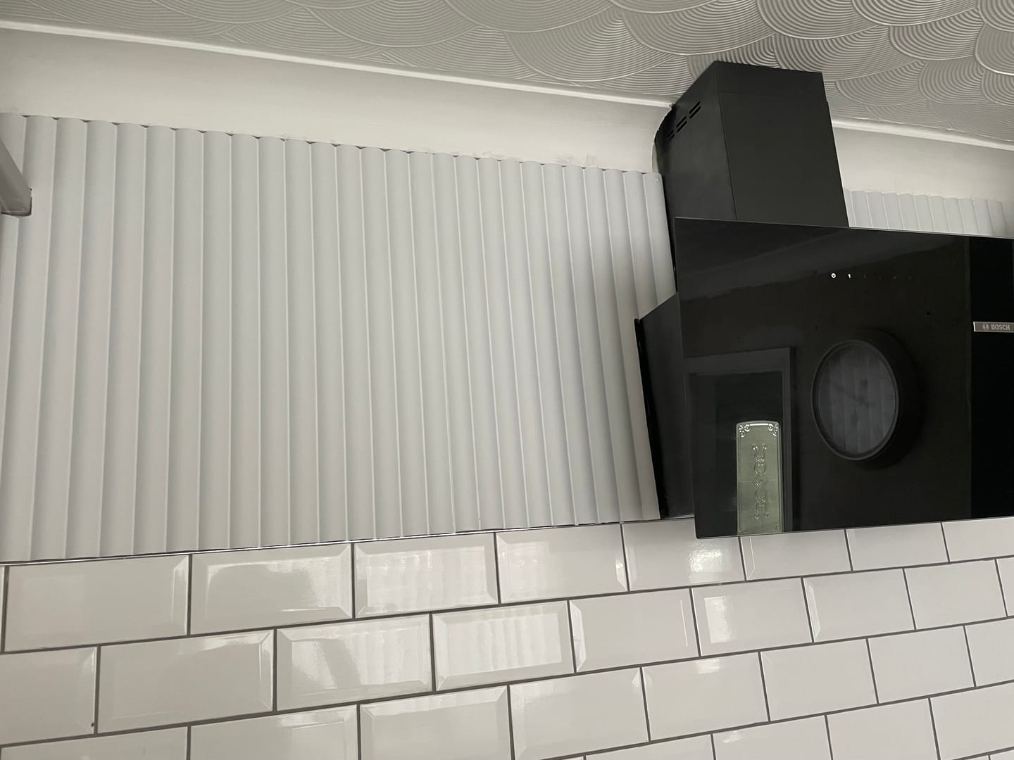 Customer photo review of Paintable MDF Wall Panel 240cm x 60cm