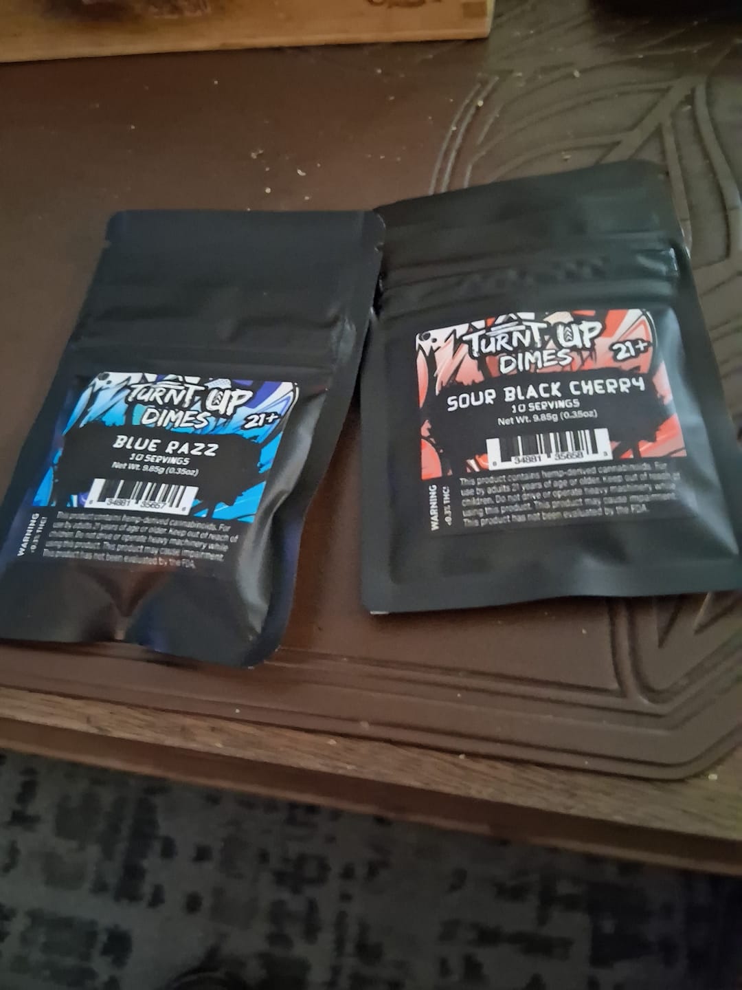 Customer photo review of Dime Gummy - Sour Black Cherry